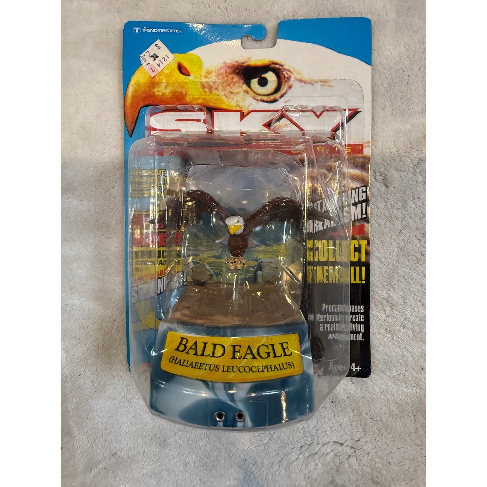 Vintage 1993 Trendmasters Sky Predators Bald Eagle Electronic Figure 30330 NIB